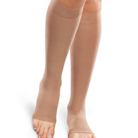 15-20mmHg* Sheer Open-Toe Thigh Highs