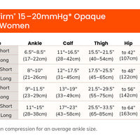 15-20mmHg* Pantyhose
