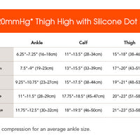 15-20mmHg* Microfiber Thigh Highs