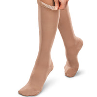 Sand Silicone Top Stocking