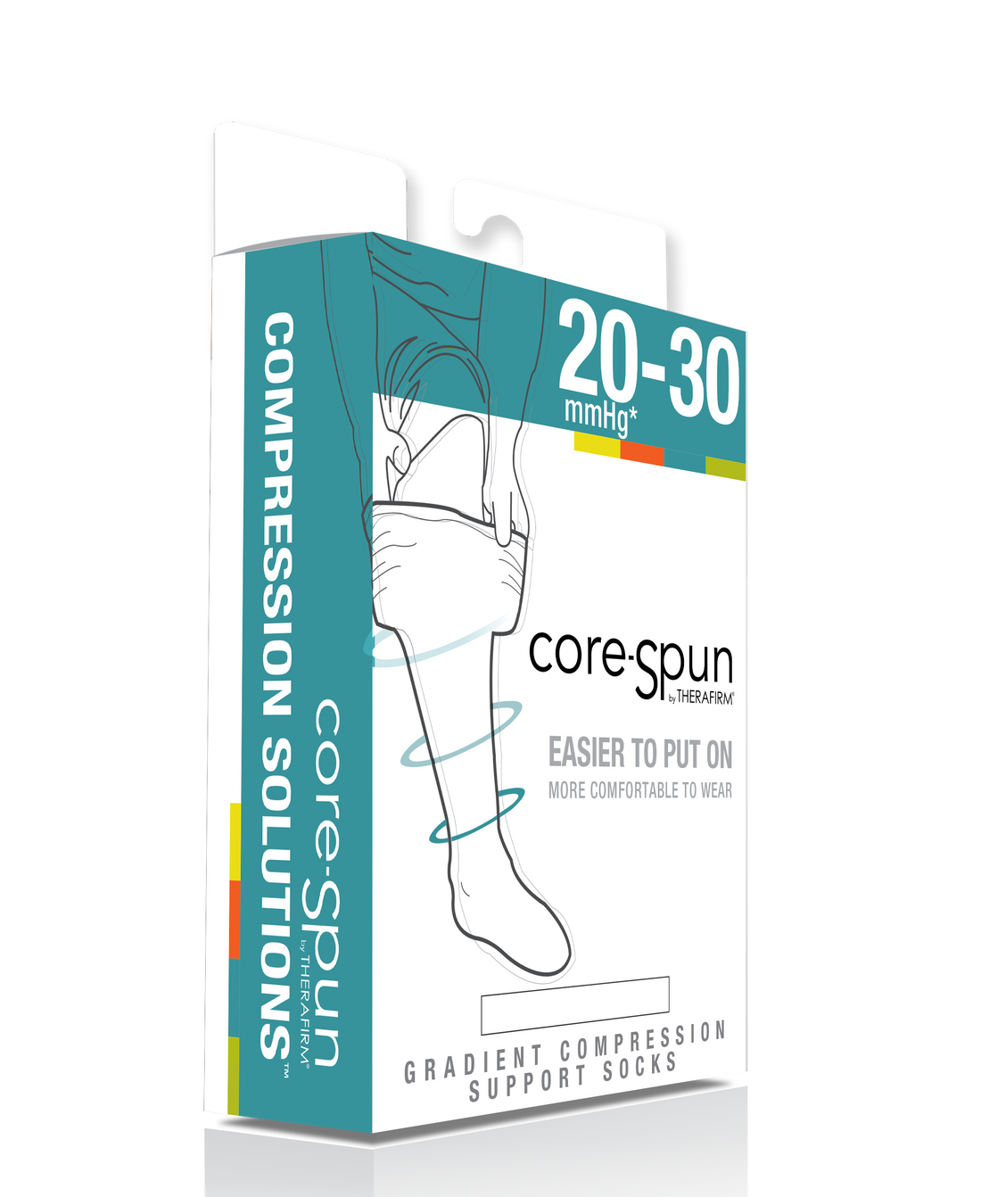 Corespun 20-30mmHg Knee High Unisex Socks