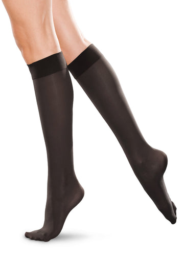 30-40mmHg* Sheer Knee Highs