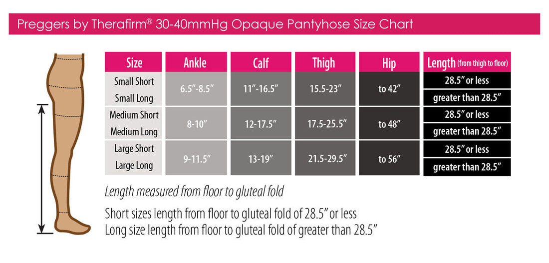 3040mmHg* Maternity Pantyhose Medical Stockings