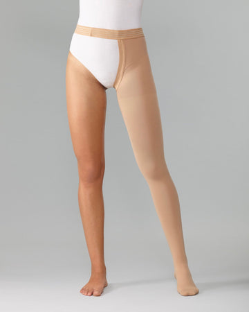 23-32 mmHg Right Single Leg Closed Toe Tights