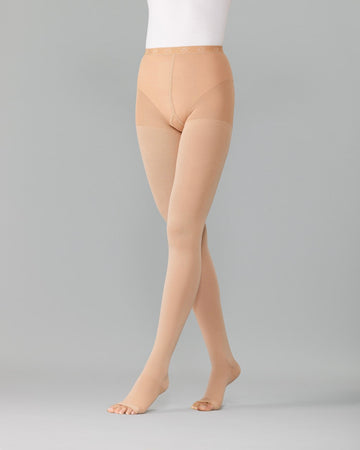 23-32 mmHg Open Toe Tights